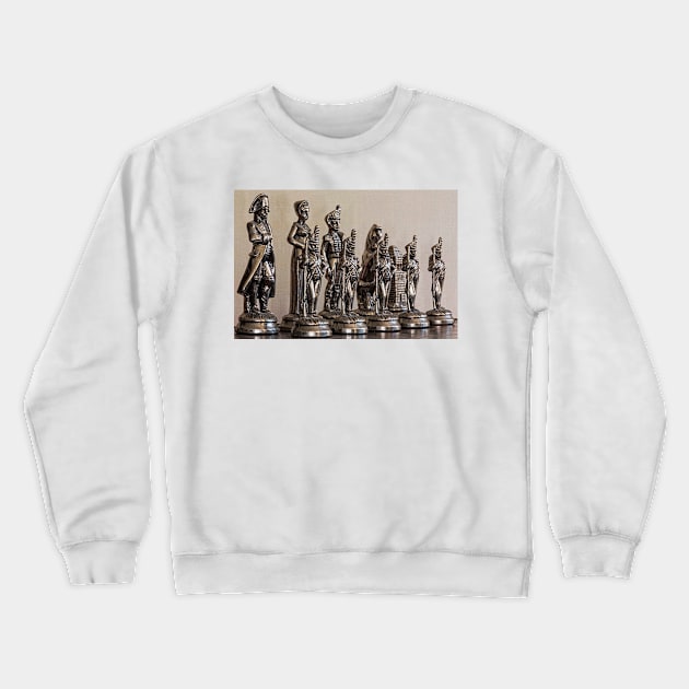 Lining Up The Troops - 2 - The Macro Isolation Series Crewneck Sweatshirt by PrinceJohn